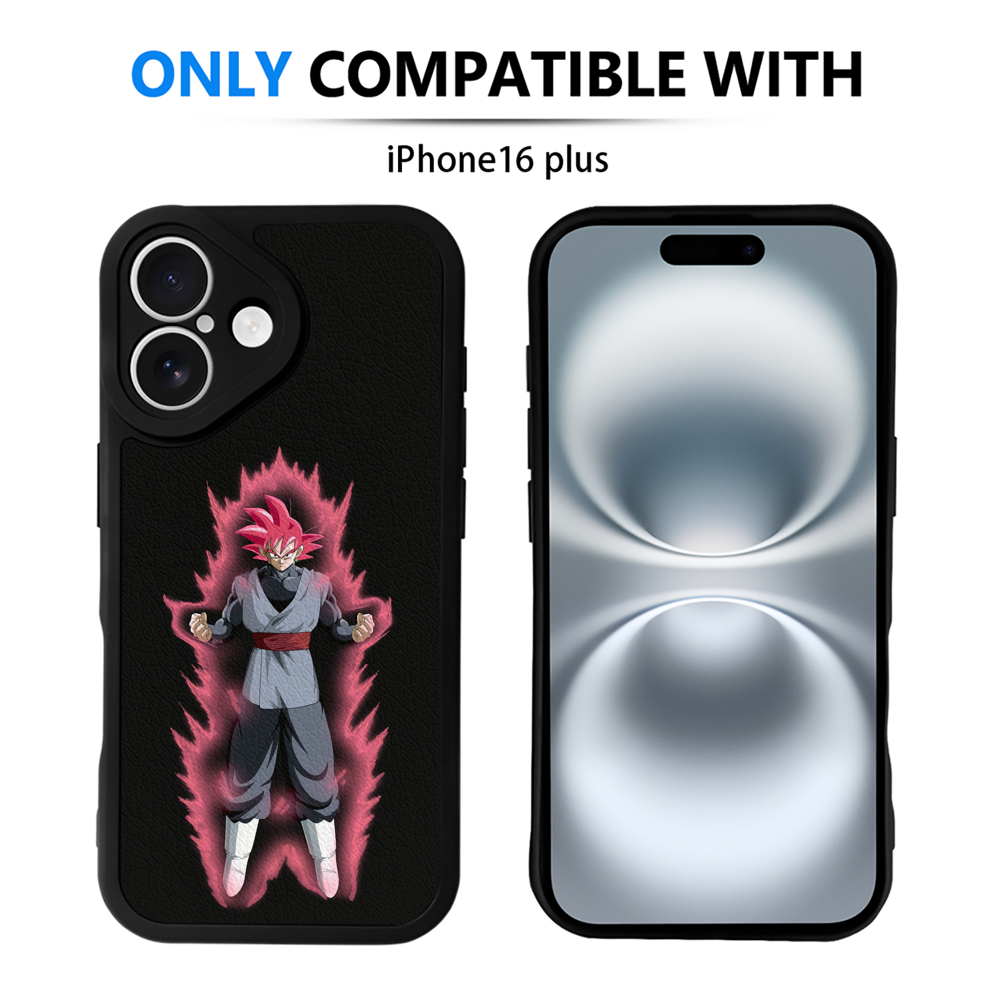 （画像用） ドラゴンボール ベジット DRAGON BALL Vegetto 【iPhone 16シリーズ対応】シリコンスマホケース（レザー調） 材質：シリコン